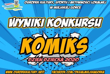 KOMIKSOWY KONKURS ROZSTRZYGNIĘTY