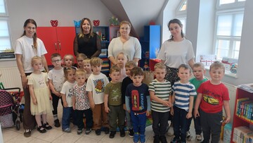 „MALINKI” I „SMERFY” W BIBLIOTECE